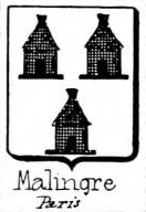 Malingre Coat of Arms / Family Crest 1