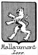 Mallaumont Coat of Arms / Family Crest 0