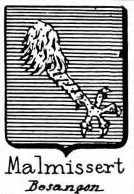 Malmissert Coat of Arms / Family Crest 0