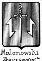 Malonowski Coat of Arms / Family Crest 0