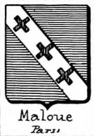 Maloue Coat of Arms / Family Crest 0