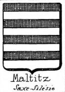 Maltitz Coat of Arms / Family Crest 5