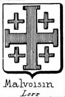 Malvoisin Coat of Arms / Family Crest 0
