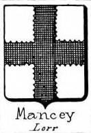 Mancey Coat of Arms / Family Crest 0