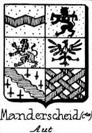 Manderscheid Coat of Arms / Family Crest 5