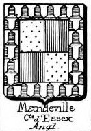 Mandeville Coat of Arms / Family Crest 3