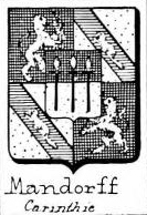 mandorff Coat of Arms / Family Crest 1
