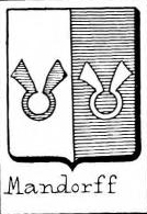 mandorff Coat of Arms / Family Crest 2