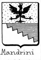 Mandrini Coat of Arms / Family Crest 0