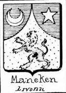Maneken Coat of Arms / Family Crest 0
