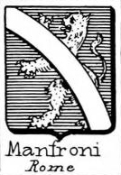 Manfroni Coat of Arms / Family Crest 2