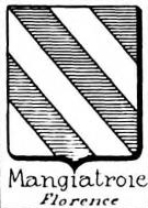 Mangiatroie Coat of Arms / Family Crest 0