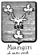 Mangin Coat of Arms / Family Crest 0