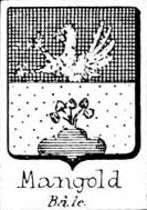 Mangold Coat of Arms / Family Crest 2