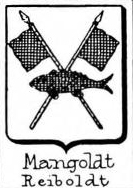 Mangoldt Coat of Arms / Family Crest 3