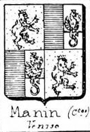 Manin Coat of Arms / Family Crest 1