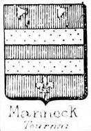 Manneck Coat of Arms / Family Crest 0