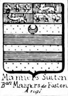 Manners Coat of Arms / Family Crest 6