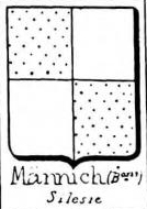 Mannich Coat of Arms / Family Crest 0
