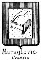Manojlovic Coat of Arms / Family Crest 0