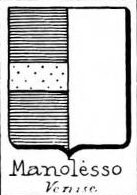 Manolesso Coat of Arms / Family Crest 2