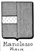 Manolesso Coat of Arms / Family Crest 3