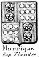 Manrique Coat of Arms / Family Crest 1