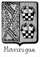 Manrique Coat of Arms / Family Crest 5