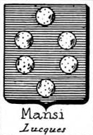 Mansi Coat of Arms / Family Crest 1