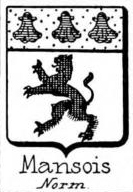 Mansois Coat of Arms / Family Crest 0