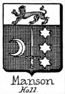 Manson Coat of Arms / Family Crest 0