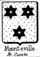 Manteville Coat of Arms / Family Crest 1