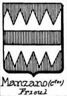 Manzano Coat of Arms / Family Crest 2