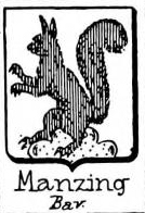 Manzing Coat of Arms / Family Crest 1