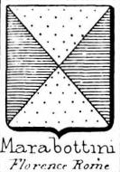 Marabottini Coat of Arms / Family Crest 2