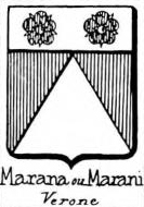 Marana Coat of Arms / Family Crest 1