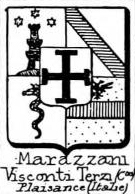 Marazzani Coat of Arms / Family Crest 3