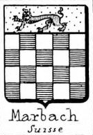 Marbach Coat of Arms / Family Crest 4