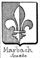 Marbach Coat of Arms / Family Crest 2