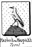 Marbeck Coat of Arms / Family Crest 0
