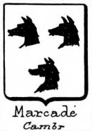 Marcade Coat of Arms / Family Crest 0