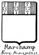 Marchamp Coat of Arms / Family Crest 1