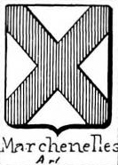 Marchenelles Coat of Arms / Family Crest 0