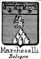 Marcheselli Coat of Arms / Family Crest 1
