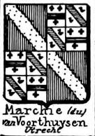 Marchie Coat of Arms / Family Crest 1