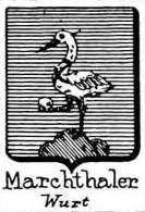 Marchthaler Coat of Arms / Family Crest 0