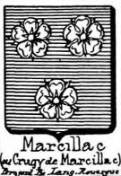 Marcillac Coat of Arms / Family Crest 1