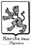 Marcke Coat of Arms / Family Crest 0