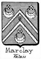 Marclay Coat of Arms / Family Crest 0