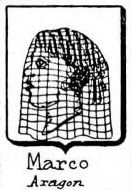 Marco Coat of Arms / Family Crest 3